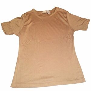 Ship’ n Shore Gold short sleeve top